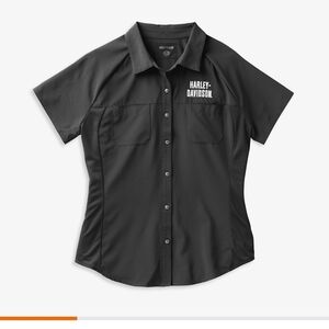 Harley-Davidson® Women's Pivot Performance Coolcore Shirt, Black
